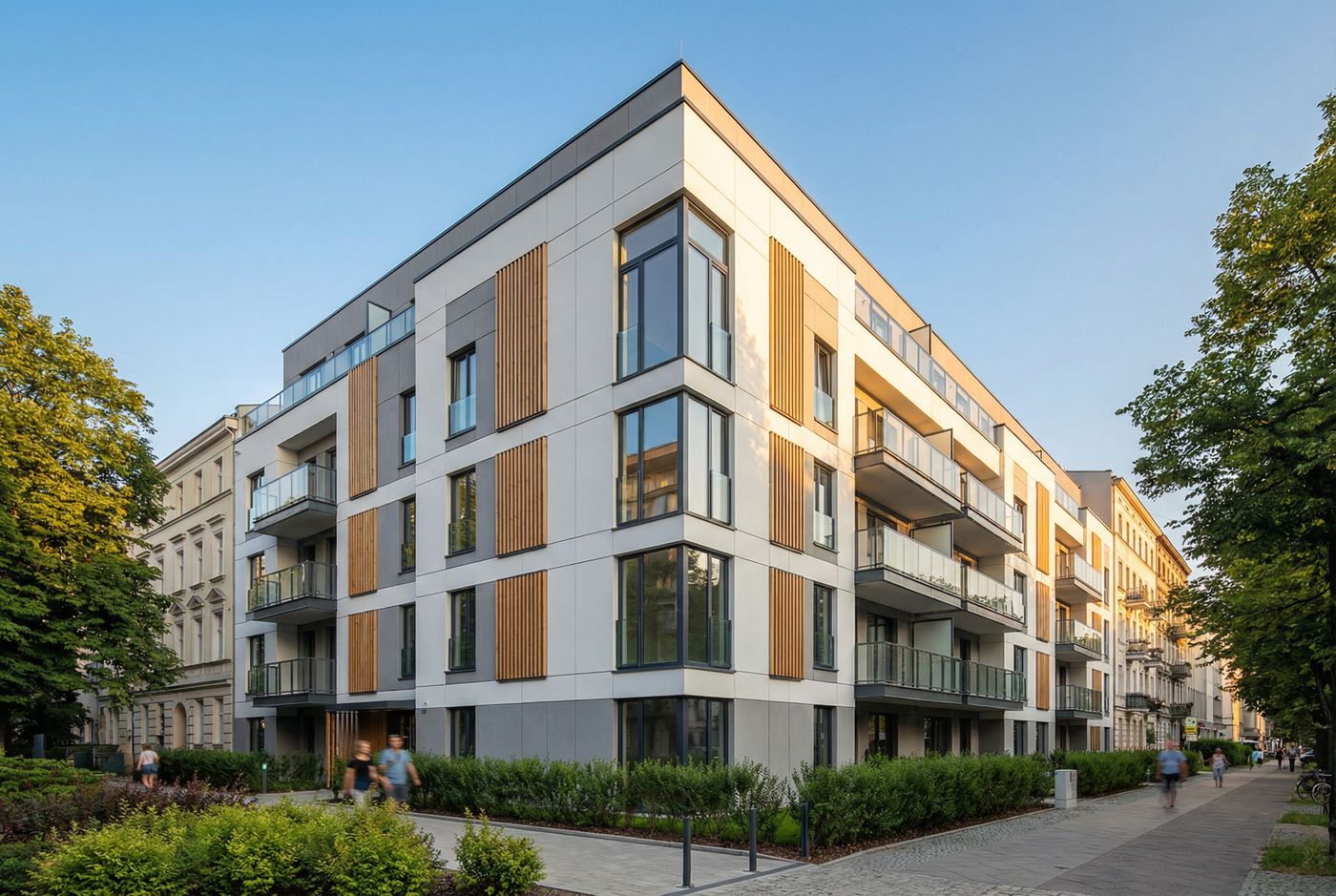 Bytový dům — LGSF konstrukce