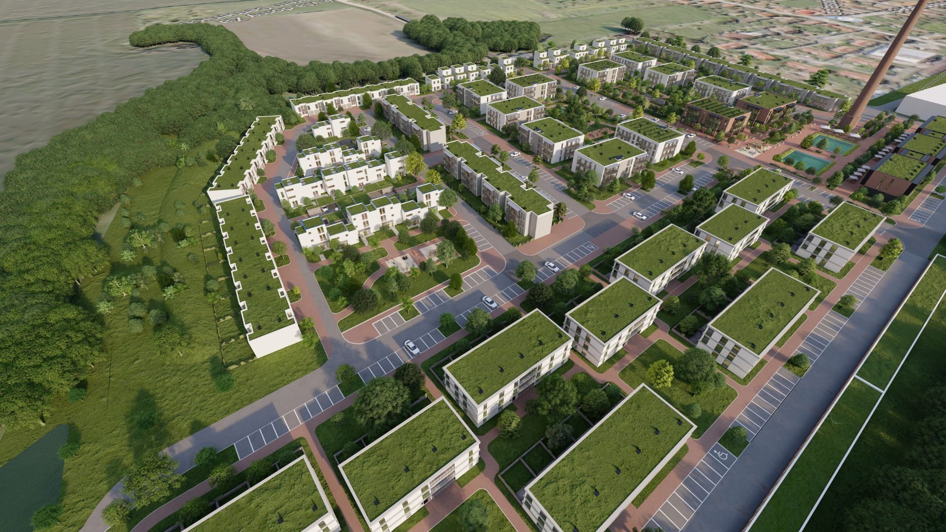 Bytový dům BD PavilonFLEX — pavlačový bytový dům, pohled 05