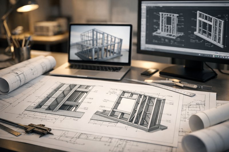 Knihovna skladeb a prvků — BIM, CAD, DWG